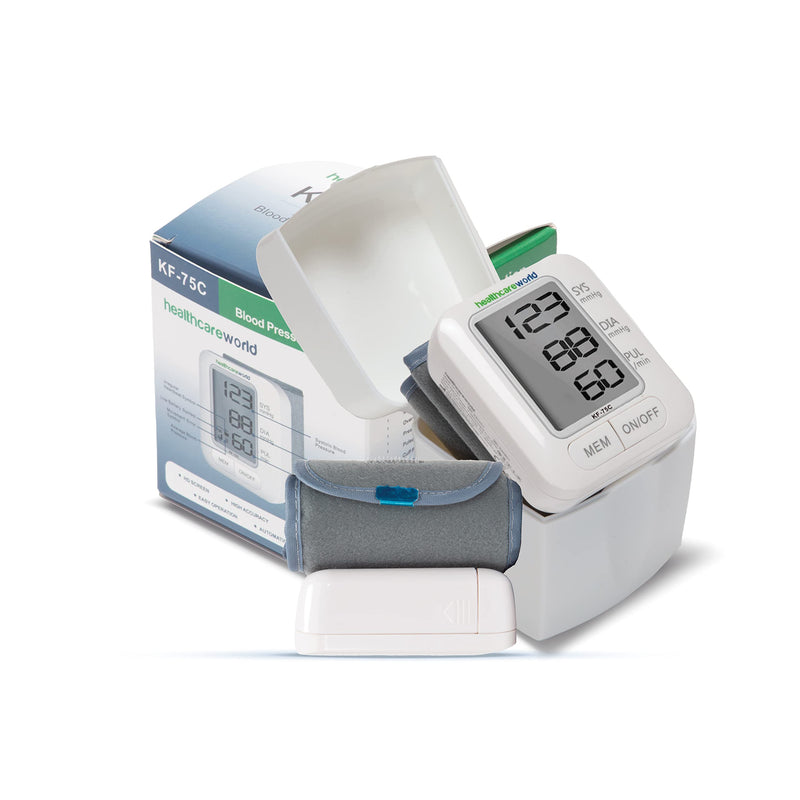 Wrist Blood Pressure Monitor Digital & Fully Automatic WHO Indicator Clinically Validated - BeesActive Australia