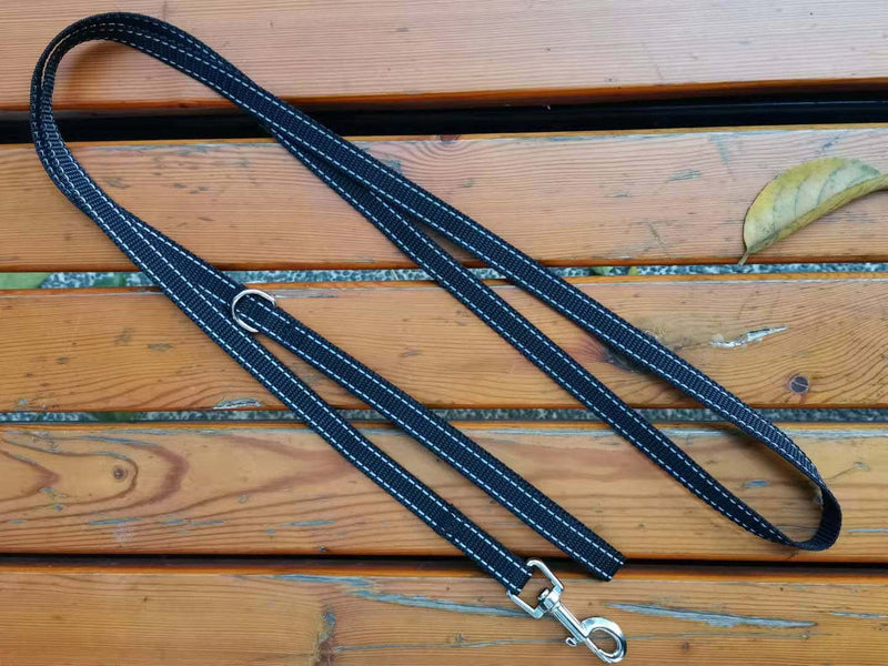 SUNNQ Reflective Dog Leash 6ft - Nylon Dog Leashes for Small Dogs, Medium Dogs, Large Dogs, Puppy, Cats - 6ft Training Leash with D Ring 5/8 inch x 6FT PINK - BeesActive Australia