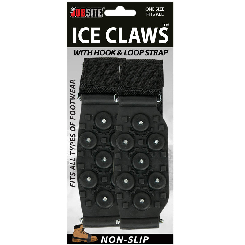 JOB SITE Jobsite Ice Claws Snow & Ice Traction Cleats 1 Pack - BeesActive Australia