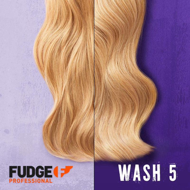 Fudge Professional Purple Conditioner, Everyday Clean Blonde Damage Rewind Gradual Toning for Blonde Hair, 250ml - BeesActive Australia