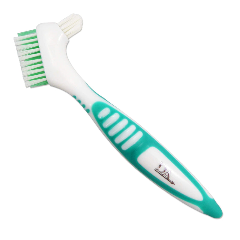 Retainer Case & Denture Brush ~ Storage Container & Brush for Cleaning Ortho Retainers (Green) Green - BeesActive Australia