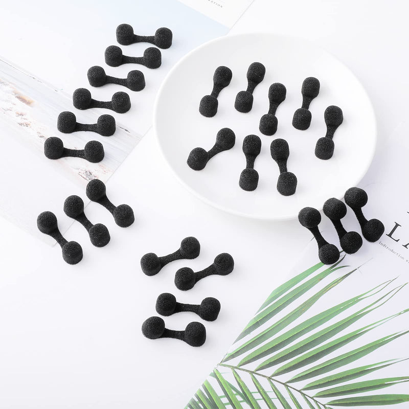 Grevosea 100pcs Disposable Nose Filters Softness Sponge Nose Filter Black Disposable Nose Dust Filters for Women Men Dustproof Nose Protection - BeesActive Australia