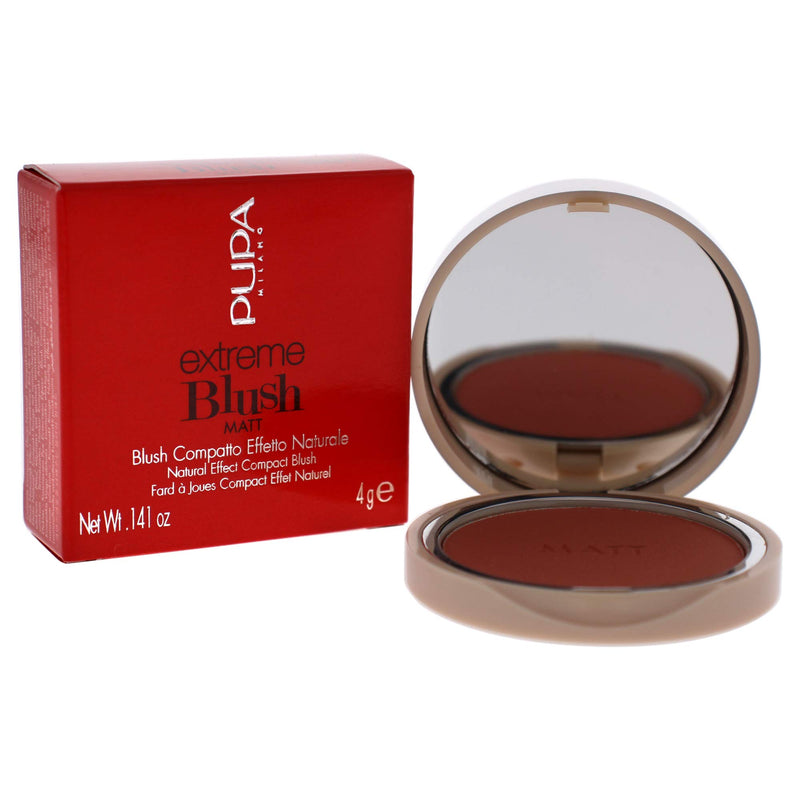 PUPA Milano Extreme Blush Matte in 001 Romantic Pink, 0.141 oz (I0108250) - BeesActive Australia