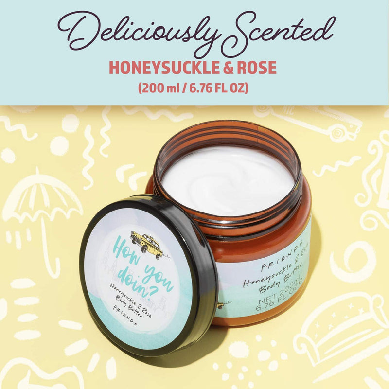 Friends Body Butter Honeysuckle and Rose USA - BeesActive Australia