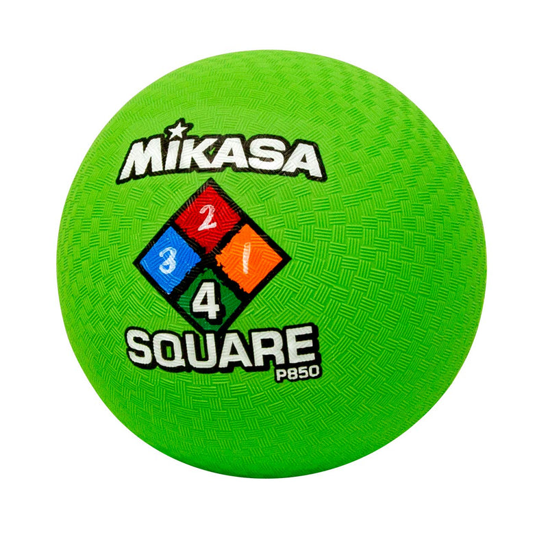 [AUSTRALIA] - MIKASA Four Square Ball NEON GREEN 8.5" - DIAMETER 