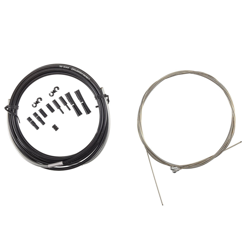 Jagwire - Road Pro Brake DIY Cable Kit | for Road Brake Caliper Bikes | Polished Stainless Bicycle Cables, SRAM and Shimano Compatible, 10 Color Options Black - BeesActive Australia
