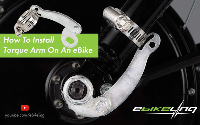 EBIKELING Universal Torque Arm for Electric Bicycle e-Bike Bike Front or Rear Hub Motors and Mid Drive e-Bike - BeesActive Australia