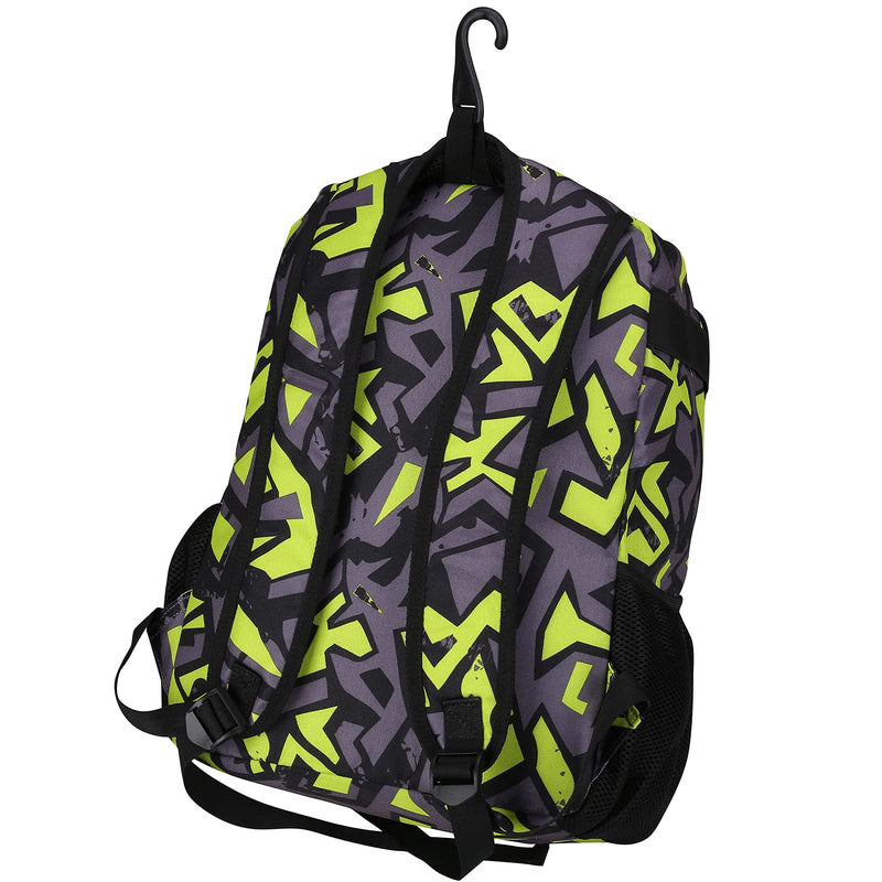 ZOEA Youth Baseball Bat Bag Backpack, T-Ball & Softball Equipment & Gear for Youth, Large Capacity Holds 2 Bats, Helmet, Gloves, Cleats, Helmet Holder and Includes Fence Hook Green - BeesActive Australia