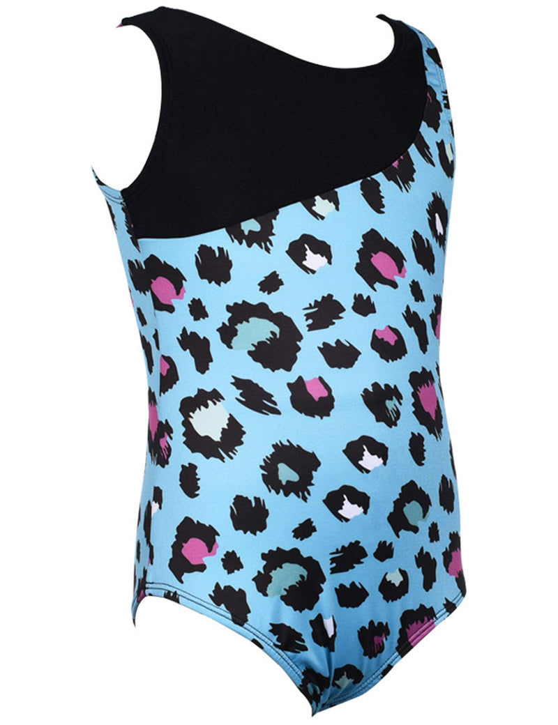Rosdeer Little Girls' One-piece Dancing Tumbling Tank Gymnastics Leotard 2-12Years 4-5Years(120) Blue - BeesActive Australia