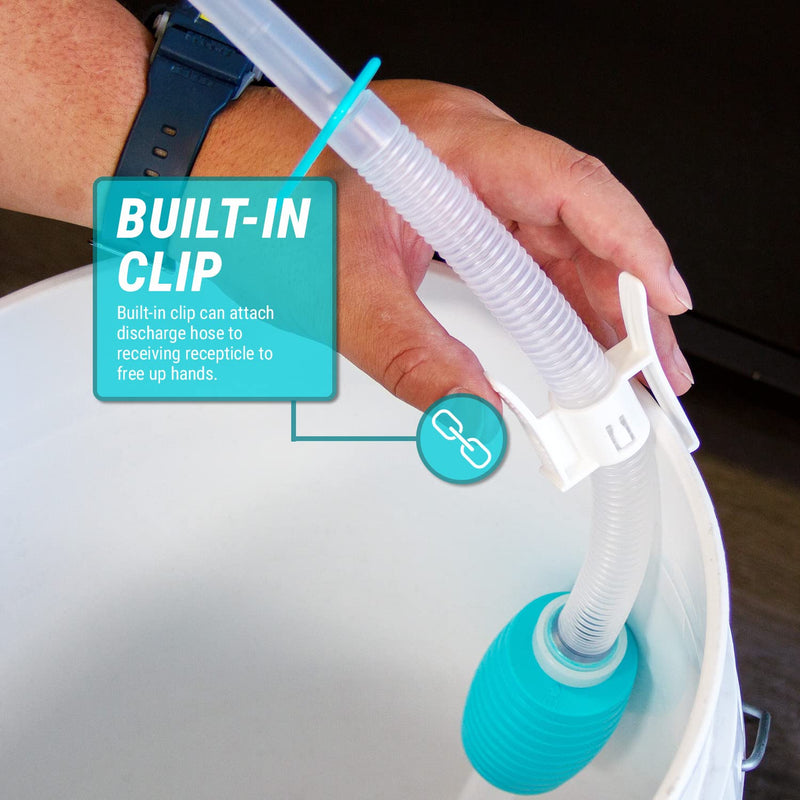 TERA PUMP - Fish Tank Cleaner, Compatible to Clean Gravel, Sand and Aquariums. Long Nozzle Flow Controller to Change Water (BPA Free) - BeesActive Australia