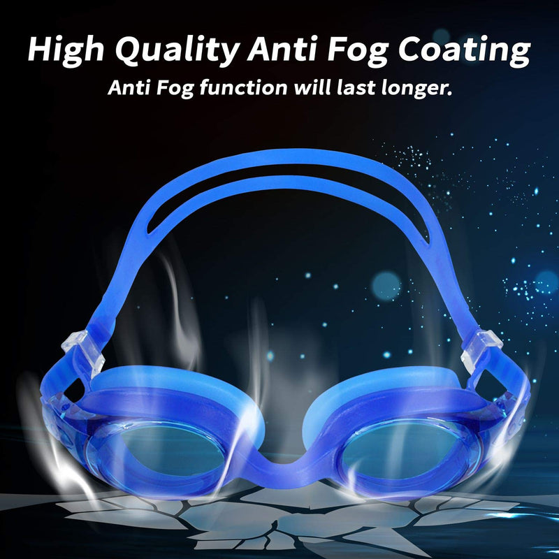 Water Gear Squirt Anti-Fog Goggle, Blue - BeesActive Australia