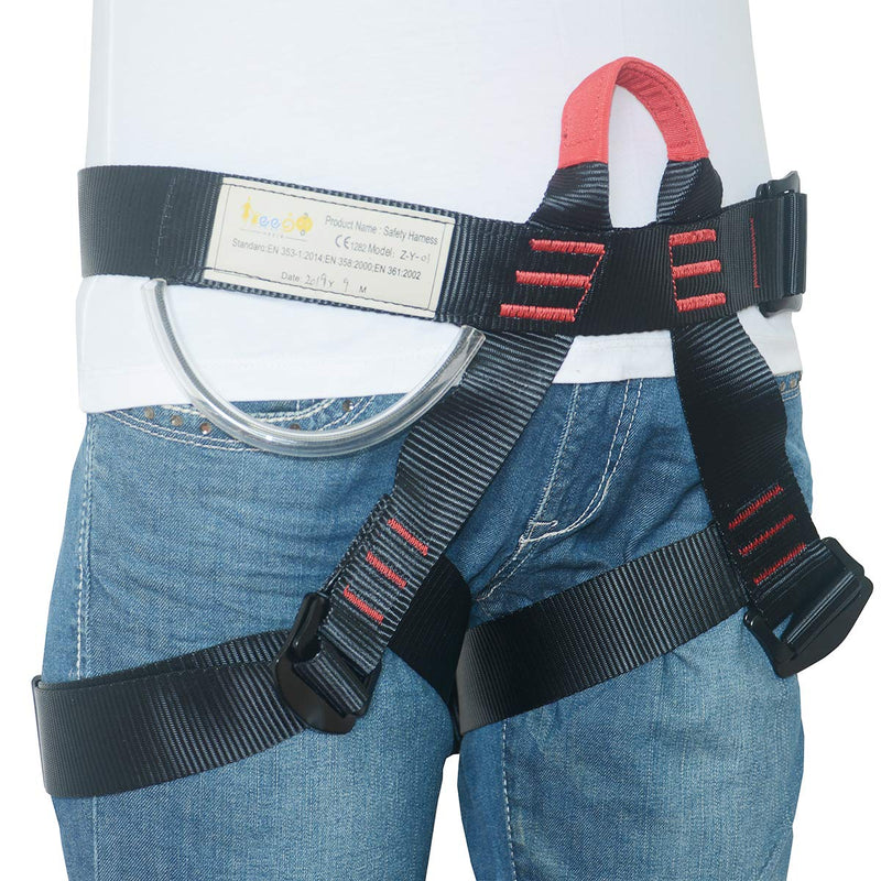 HeeJo Climbing, Safety Safe Seat Belt for Outdoor Tree Climbing, Outward Band Expanding Training Large Size,Climbing Gear Zy01 - BeesActive Australia