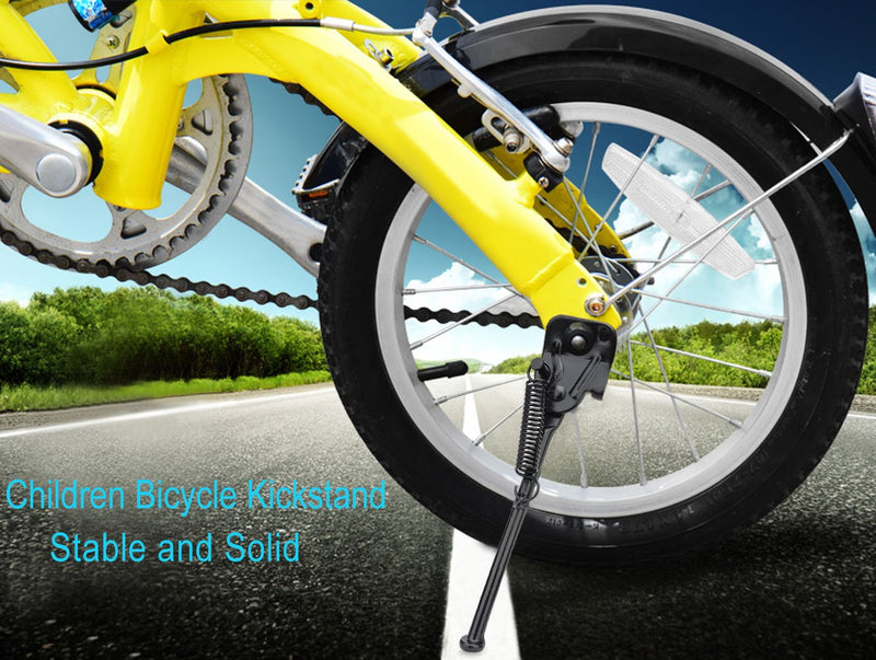 USONG Bike Kickstand Children's Bicycle Kickstand Stand Folding Cycling Center Bracket 12" 14" 16" 18" 20" 22" 24" 26" 28" Bike Racks For 12 inch Bike - BeesActive Australia