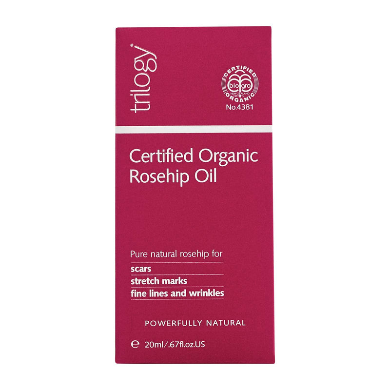 Trilogy Certified Organic Rosehip Oil, 0.67 Fl Oz - BeesActive Australia