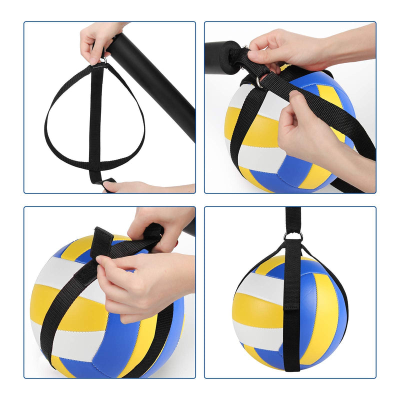 Wiwaplex Volleyball Spike Trainer, Volleyball Spike Training System, Volleyball Equipment Training Improves Serving, Jumping and Arm Swing Mechanics and Spiking Power - BeesActive Australia