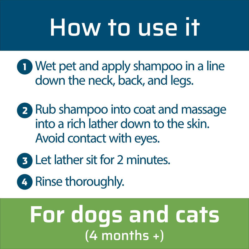 Wondercide - Flea and Tick Shampoo for Dogs and Cats - Flea and Tick Killer, Repellent with Natural Essential Oils - Powered by Plants - Pet and Family Safe - 12 Fl oz - BeesActive Australia