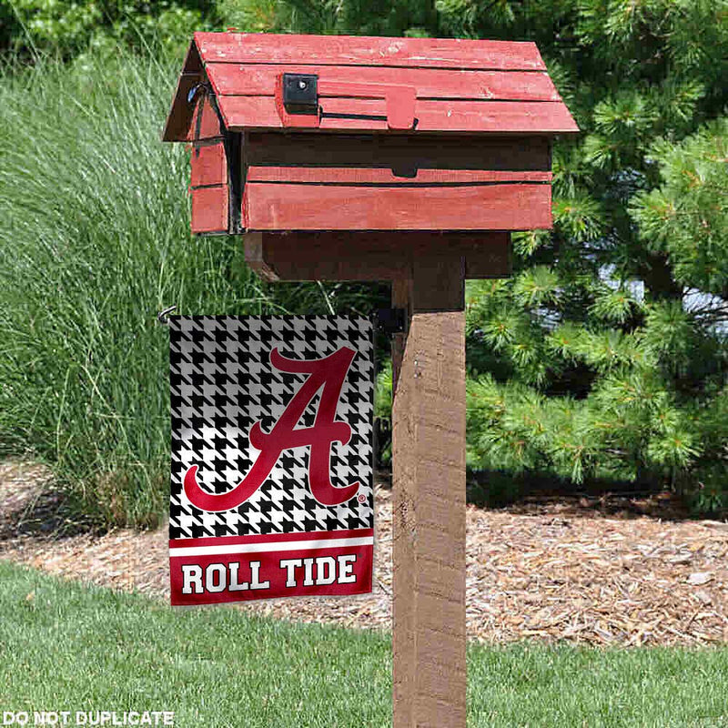 WinCraft Alabama Crimson Tide Houndstooth Garden Flag - BeesActive Australia