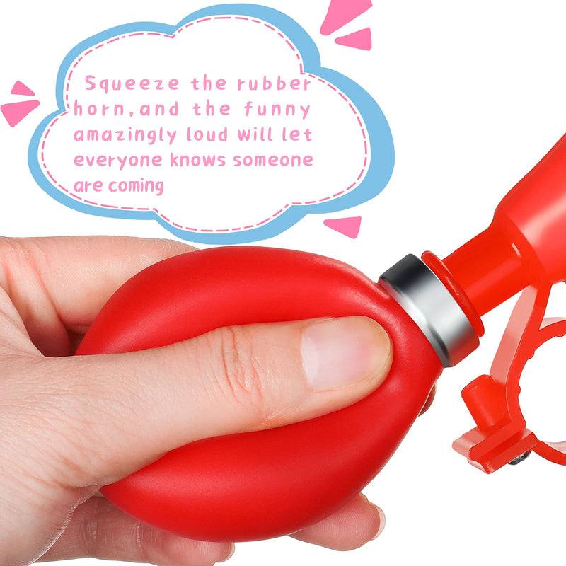 3 Pieces Kids Bike Horn Air Squeeze Honking Horns Plastic Bicycle Horn Scooter Horn for Kids Boys Girls - BeesActive Australia