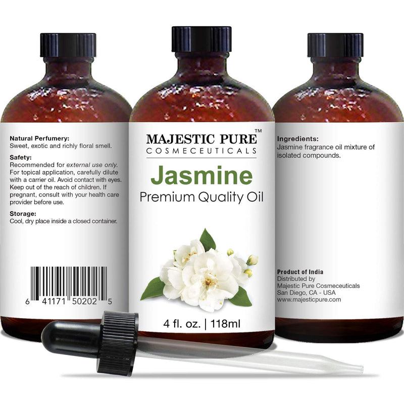 Majestic Pure Jasmine Fragrance Oil, Premium Quality, 4 fl. oz. - BeesActive Australia