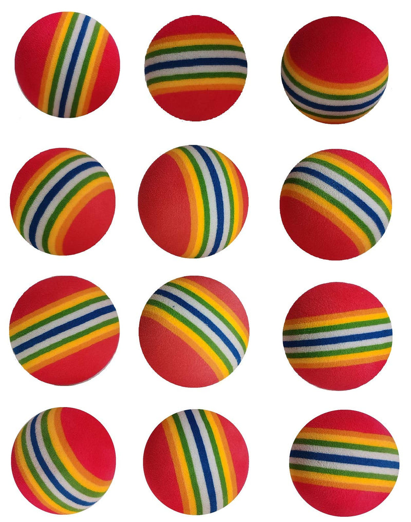 SHUYUE Colorful Soft Foam Rainbow Play Balls for Pet Dog and Cat 12 - BeesActive Australia