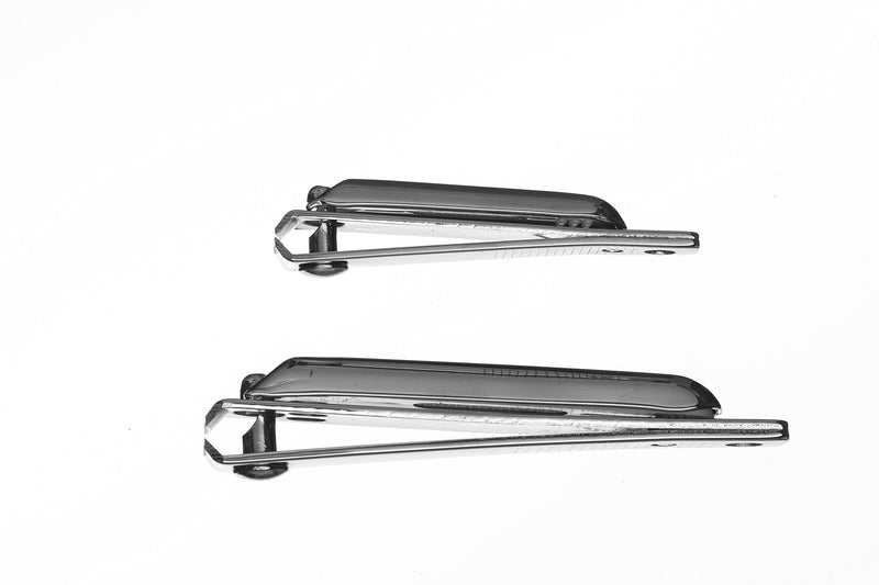 Redesigned and Improved MoxyCut FingerNail Clipper Set of 2 - Stainless Steel - Sharp Cut - BeesActive Australia