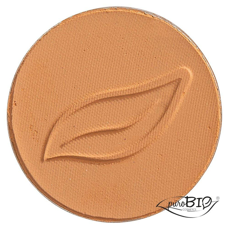 PuroBIO Certified Organic Highly-Pigmented and Long-Lasting Matte Eyeshadow no 12 Peach with Vitamins and Plant Oils. VEGAN.ORGANIC.MADE IN ITALY. - BeesActive Australia