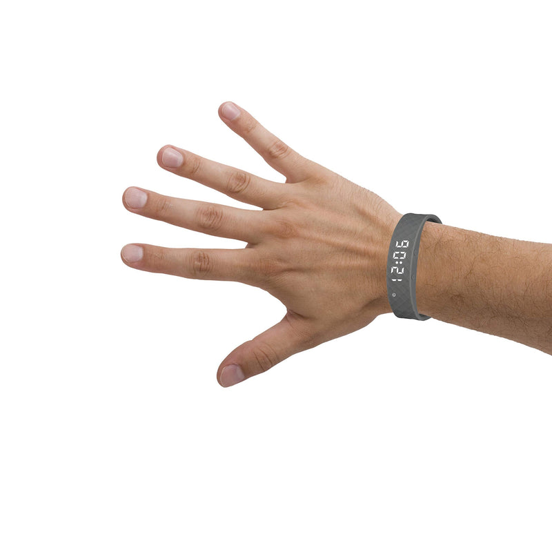 Grey Pivotell Vibratime Vibrating Pill Reminder Alarm Watch - with up to 12 Daily Alarms - BeesActive Australia