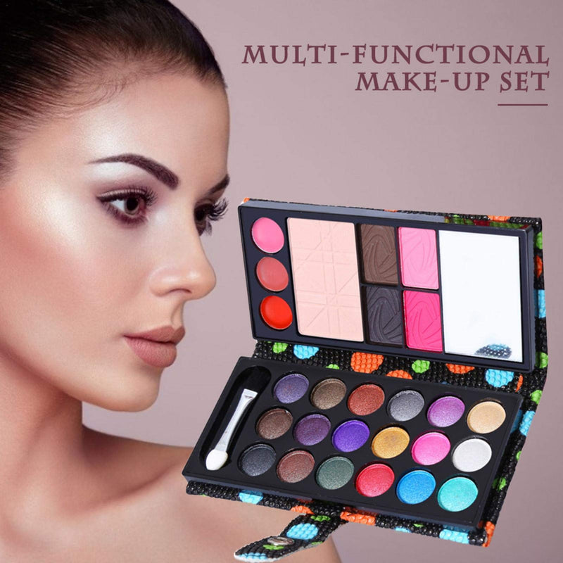 Companion Eyeshadow Palette, 18 Color Matte Natural and Long-Lasting Eye Shadow Makeup Set for Women - BeesActive Australia