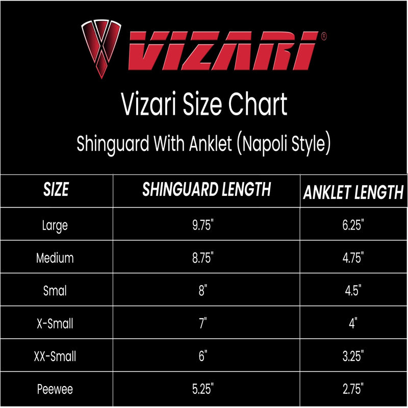 VIZARI Napoli Flexx Kids Soccer Shin Guards Hard PP Shell Shin Guards with Adjustable Straps and Padded Backing - Size PW- Shin Guards with Unique Graphics Stylish for Boys and Girls - BeesActive Australia
