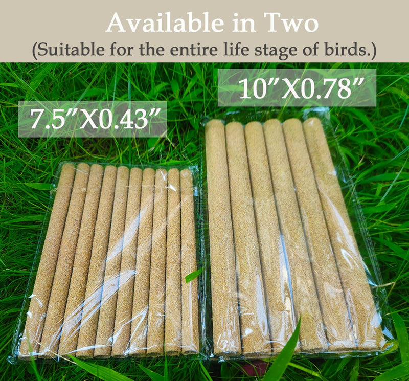 Sand Perch Covers for Bird 20pcs 7.5" x 0.43" - BeesActive Australia