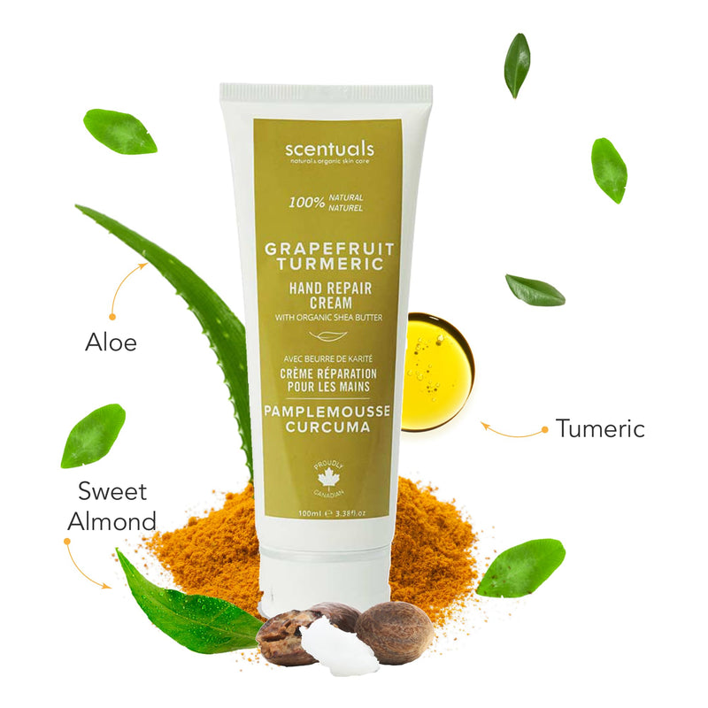 Scentuals Hand Cream (Grapefruit Turmeric) Grapefruit Turmeric - BeesActive Australia