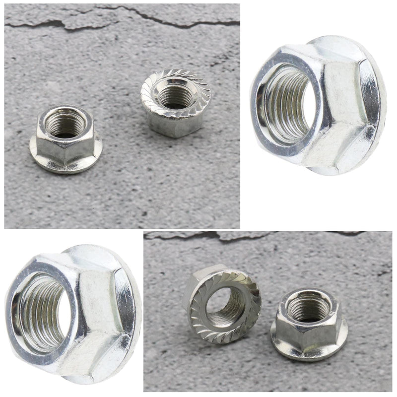 Create idea 8Pcs 5/16''(8mm) 3/8''(9.5mm) Bicycle Wheel Axle Track Nuts for Children's Bike Front Wheels Road Bike Mountain Bike Front Rear Std MTB Hybrid Bikes Kids Bikes 3/8inch (9.5mm) - BeesActive Australia