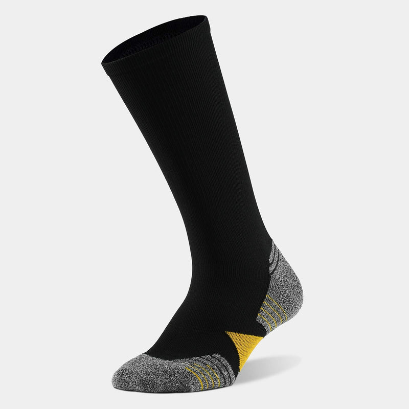 WANDER 6 Pairs Men's Athletic Run Cushion Over-the-Calf Tube Socks 6 Pairs Yellow X-Large - BeesActive Australia