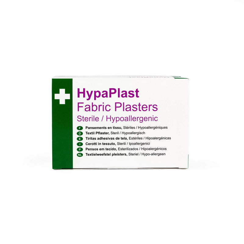 Safety First Aid Group HypaPlast Fabric Plasters, Assorted (100) Sterile Hypoallergenic - BeesActive Australia