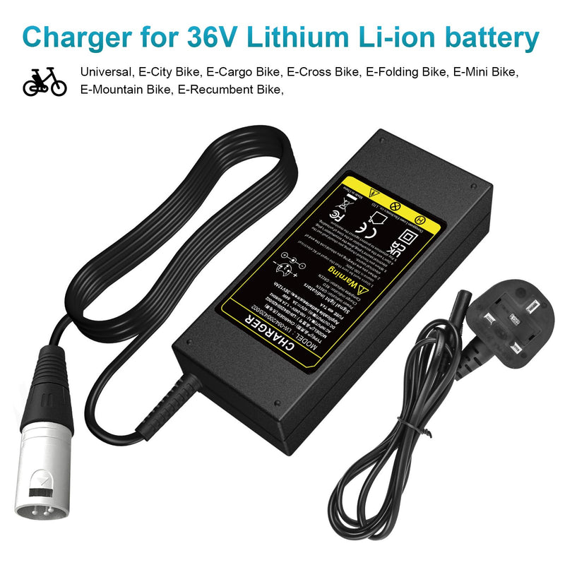 ARyee 42V 2A Scooter Battery Charger Compatible with Electric Mobility Scooter Power Chair Wheelchair with XLR Connector - BeesActive Australia