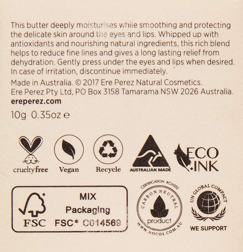 Ere Perez - Natural Cranberry Lip & Eye Butter (.35 oz / 10 g) - BeesActive Australia