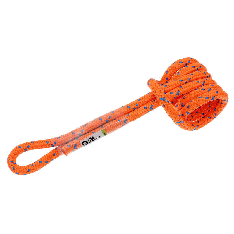 GM CLIMBING 8mm (5/16") Prusik Loop Pre-Sewn 18 inches / 24 inches Fluorescent Orange-24 inch | One Unit - BeesActive Australia
