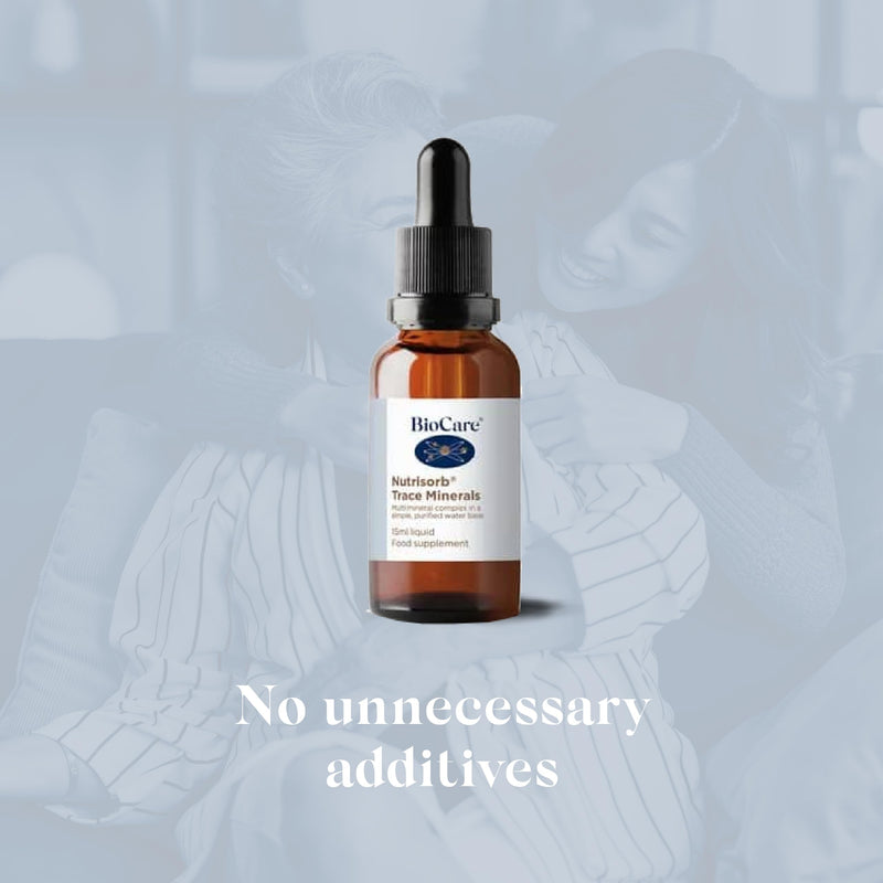 BioCare Nutrisorb Trace Minerals | Multi-Mineral Complex for Antioxidant and Energy Support - 15ml - BeesActive Australia