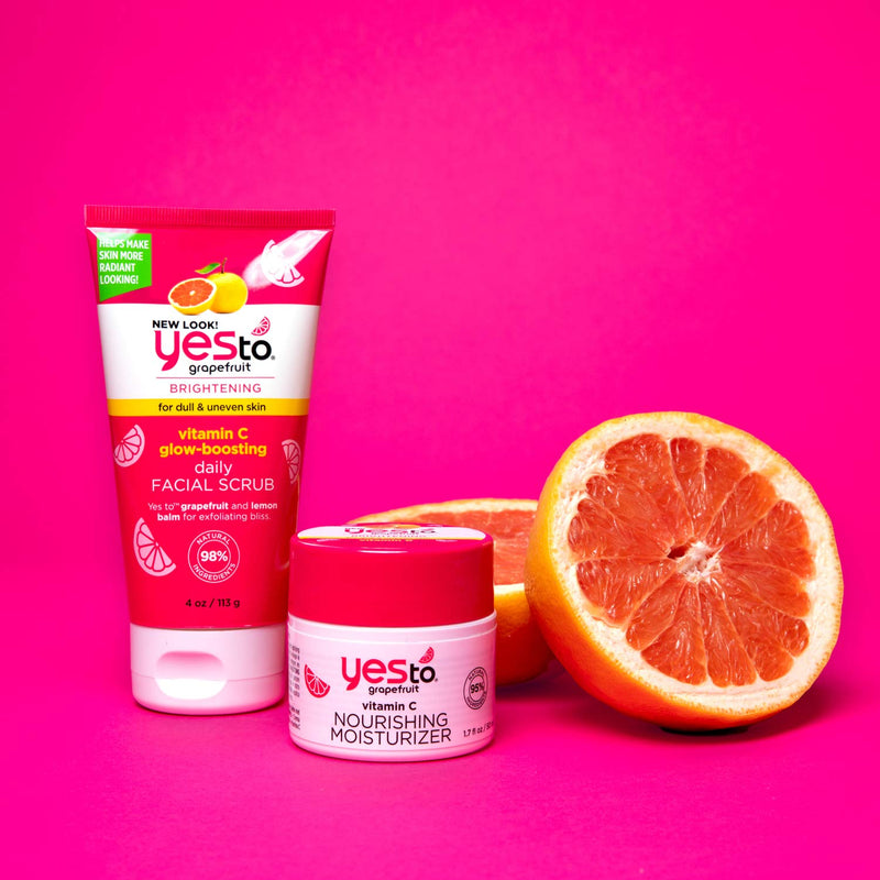 Yes To Grapefruit Brightening Vitamin C Nourishing Moisturizer 1.7 Fl Oz I Dull & Uneven Skin I Moisturize & Replenish Skin I Coconut Oil + Shea Butter + Cocoa Butter I 95% Natural Ingredients - BeesActive Australia