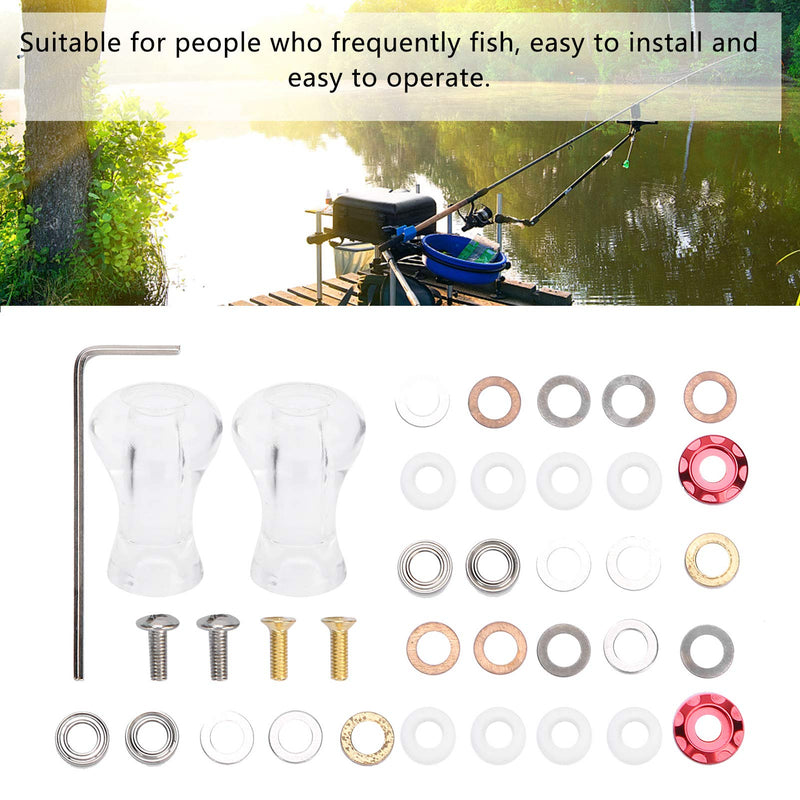 Fishing Reel Refit Handle Knob Low‑Profile Lure Reel Spinning Reel Fishing Accessory 27.5mm - BeesActive Australia