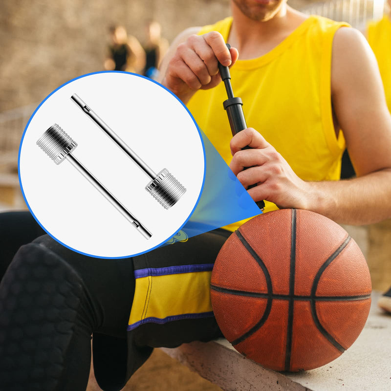 Motorenbau Air Pump Needle 35pcs, Ball Pump Inflation Needle for Basketball, Football, Soccer, Volleyball or Rugby Balls Replacement Ball Pump Pin Air Inflating Pin with Storage Box - BeesActive Australia