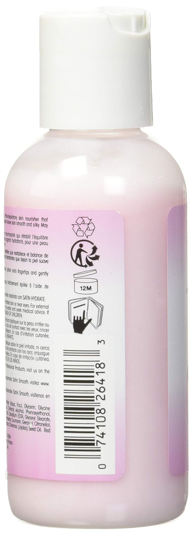 Satin Hydrate Skin Nourisher Lotion, Post Waxing Treatment, Daily Moisturizer 4 oz - BeesActive Australia