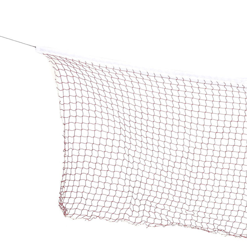 Dilwe 2 Colors Badminton Net Adjustable Foldable Training Badminton Net Regulation Nets for Outdoor Sports Red - BeesActive Australia