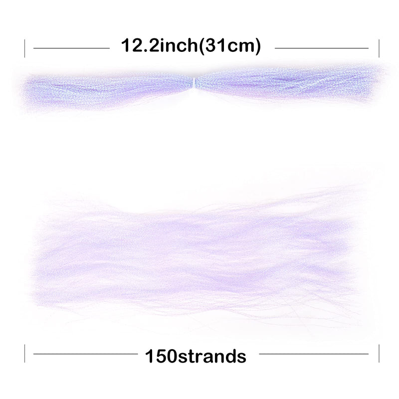 M MAXIMUMCATCH Maxcatch Crystal Flash Fly Tying Materials Flashabou Tinsel Fishing Flies Making Kit 12 Colors Set B - BeesActive Australia