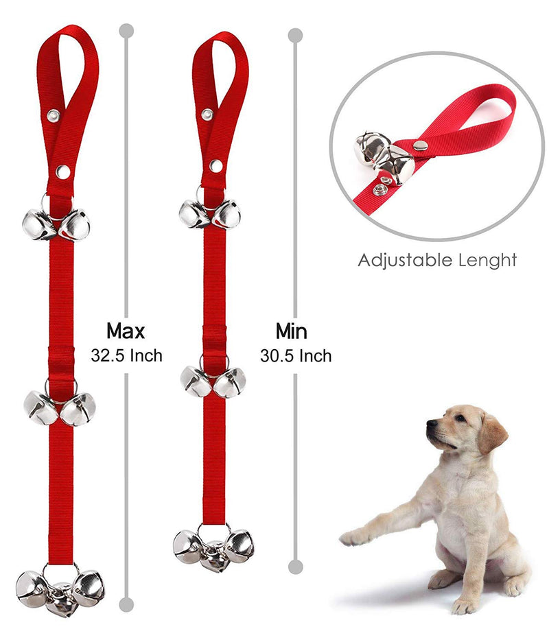 traderplus 3 Pcs Dog Doorbells Adjustable Puppy Bells for Potty Training - BeesActive Australia