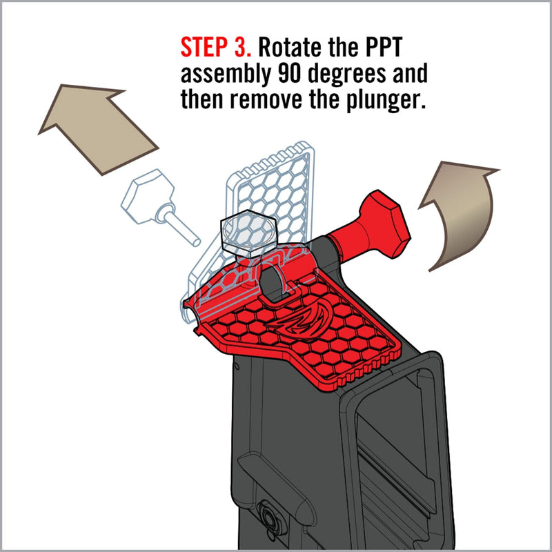 Real Avid Pivot Pin Tool (AVAR15PPT), Red - BeesActive Australia