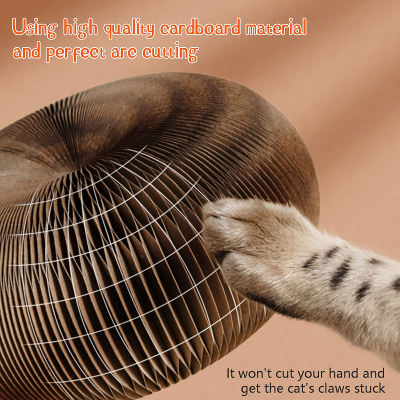 CusieryMax Cat Ball Toy, Deformable Cat Ball Track for Indoor Cats, combinable Magic Organ Cat Scratchboard with Ball, Interactive Mental Physical Training Exercise for Kitten. - BeesActive Australia