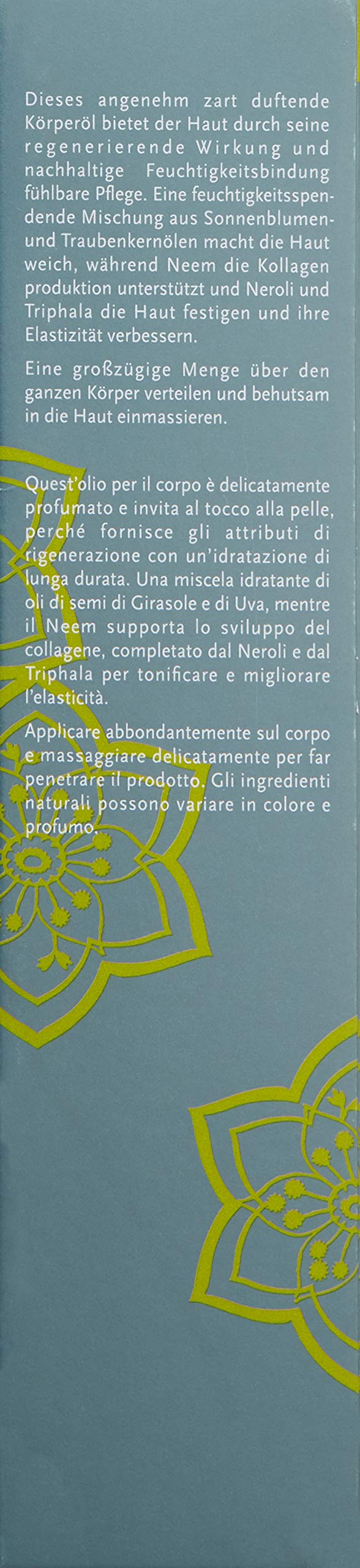 SUNDÃRI Neem and Triphala Body Oil - BeesActive Australia