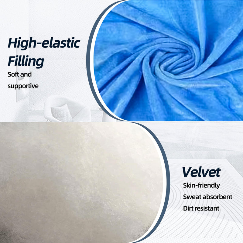 TYYIHUA Palm Protector Hand Contracture Cushion, (2 Pack) Fluff Finger Contracture Cushion with Elastic Band & Finger Sepereter, Support Hand Finger Open, Prevent Hand Contracture 2pc - BeesActive Australia