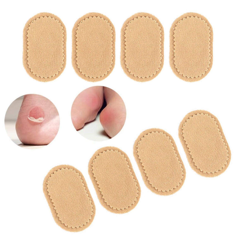 18 Pieces Bunion Cushions Pad Strong Adhesive Fabric Toe and Foot Bunion Protector Pads for Relief Bunion Pain, Callus, Chafing, Friction - BeesActive Australia